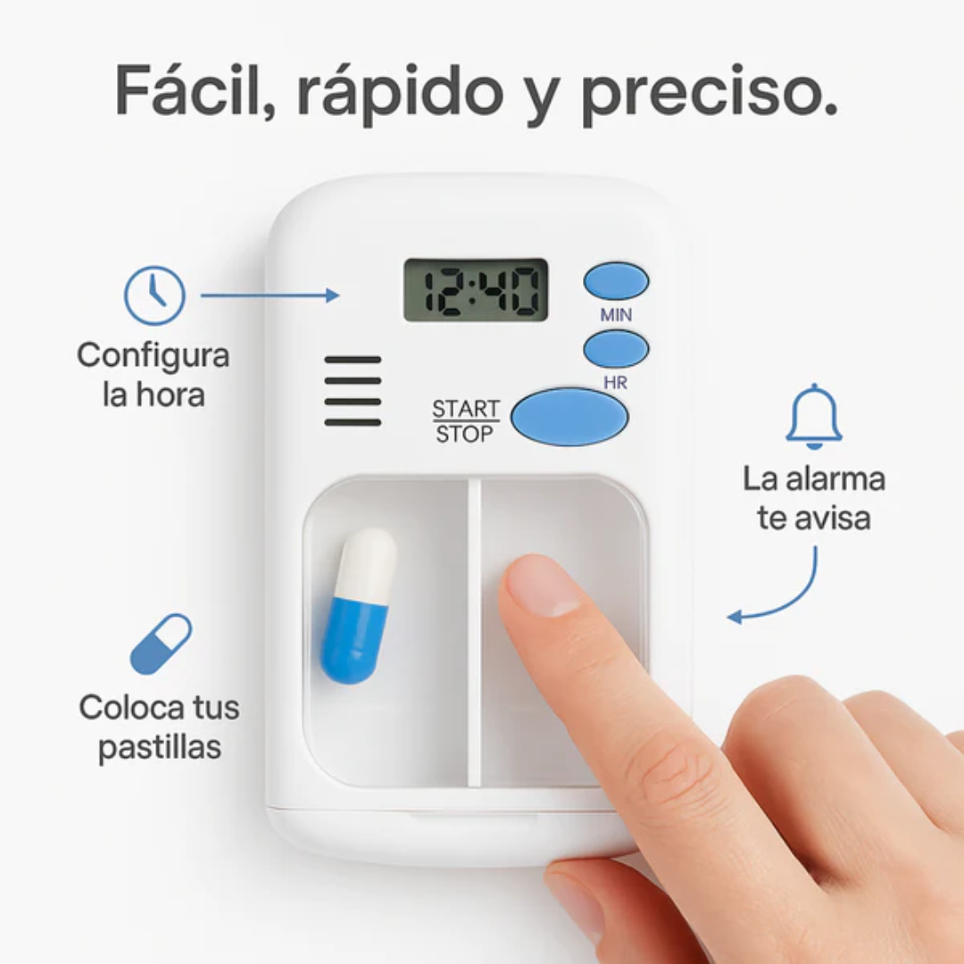 TimeDose Pastillero con Alarma